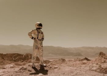 China publicó imágenes con el Planeta Rojo de fondo desde su Tianwen - 1 para celebrar Año nuevo