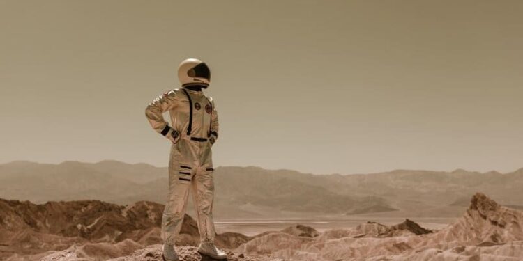 China publicó imágenes con el Planeta Rojo de fondo desde su Tianwen - 1 para celebrar Año nuevo