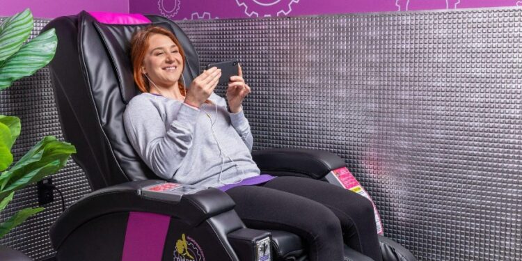 Sillon de masaje en planet fitness