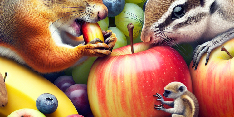 10 Animales Sorprendentes que Adoran las Frutas: Un Vistazo Divertido al Mundo Animal