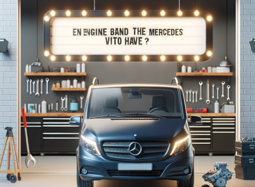 ¿Qué marca de motor tiene la Mercedes Vito?