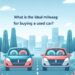¿Cuál es el km ideal para comprar un auto usado?
