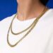 cadenas oro 18k hombre