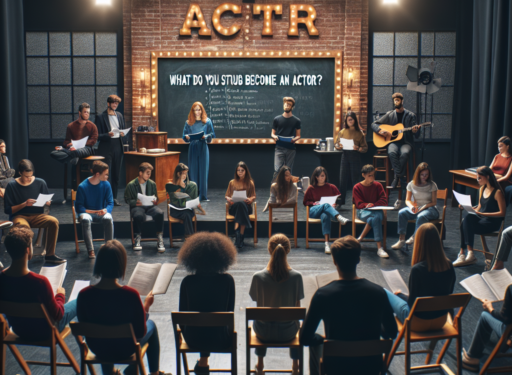 ¿Que se estudia para ser un actor?
