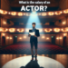 ¿Cuál es el sueldo de un actor?